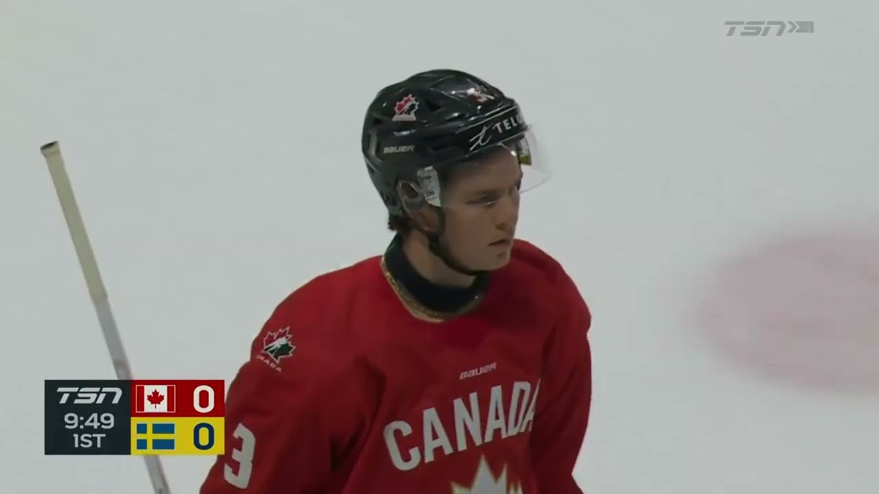 Dec.17/2025  Canada U20 - Sweden U20 2026 IIHF World Juniors Pre Competition