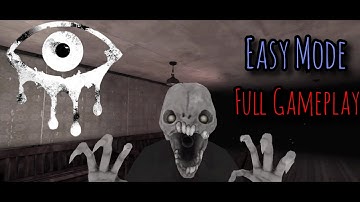 Eyes The Horror Game Easy mode Hospital with Charlie Full Gameplay (Reupload)