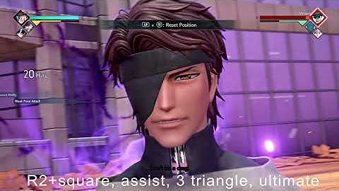 Jump force AIZEN 100% combo. Kenshiro assist. READ DISC!
