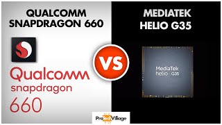 Snapdragon 660 vs Mediatek Helio G35  | Which is better? ??| Helio G35 vs Snapdragon 660 [HINDI]