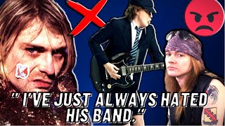 Five bands that Nirvana's Kurt Cobain hated
