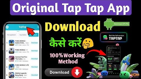 Tap Tap App Download Kaise karen 2023|How To Download Tap Tap App In Android 2023|Techno At