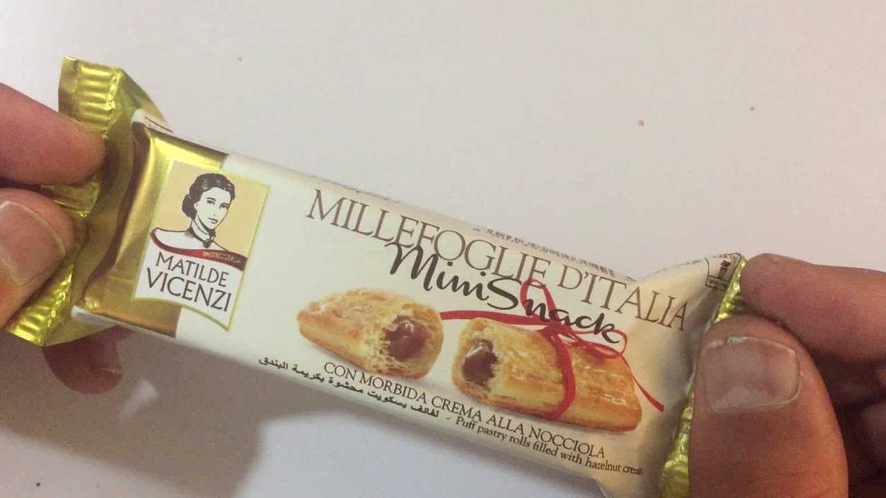 Millefoglie D Italia Mini Snack Youtube