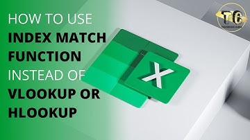 Excel Index Match Function Vs VLookup / HLookup