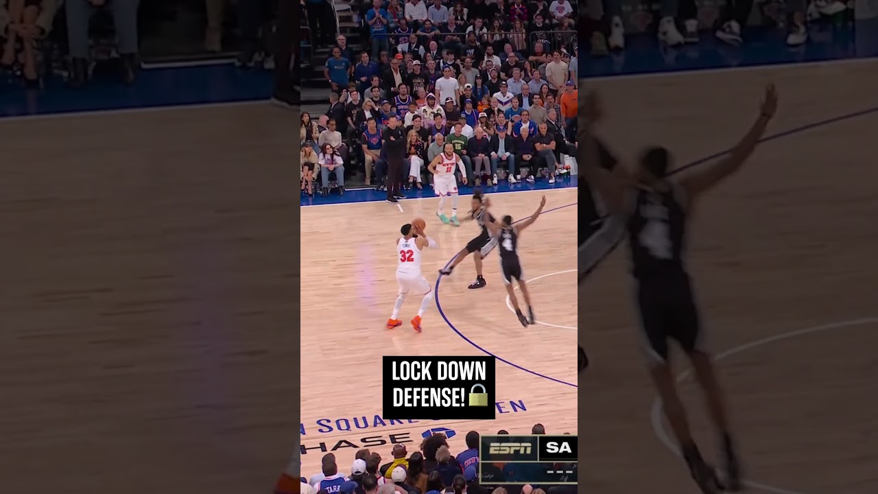 DEFENSE 👏👏 #spurs #NBA