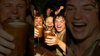Frodo, Sam & Gollum Walk into a Pub… #lotr #lordoftheringsmemes #epicmoments #fantasyworld #memes