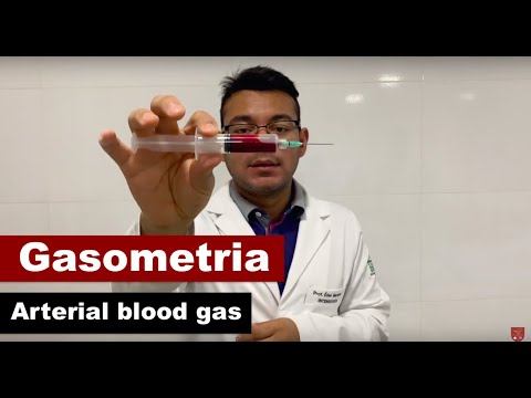 Vídeo: Quem tira os gases do sangue arterial?