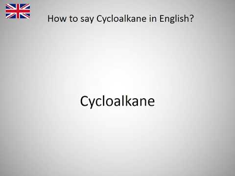 ቪዲዮ: Cycloalkanes እንዴት ይሉታል?