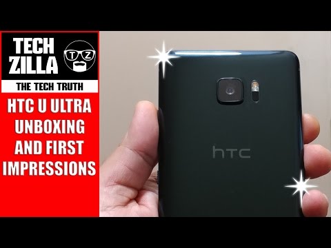 HTC U ULTRA UNBOXING & FIRST IMPRESSIONS