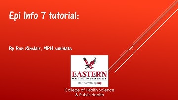 Epi Info 7: GeoLocation