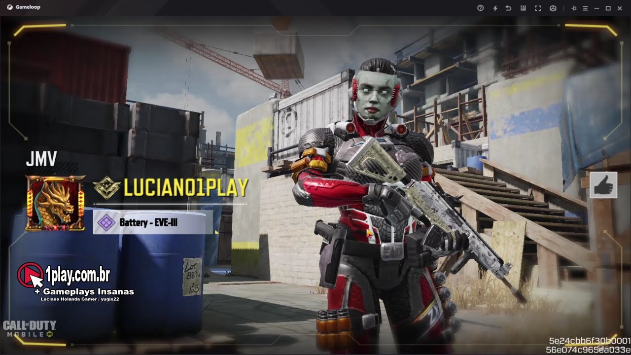 Call of Duty: Mobile! NOVA PERSONAGEM CABULOSA / BATTERY EVE-III (CAGE MAP) MJ 5x5 Baixa Confirmada!