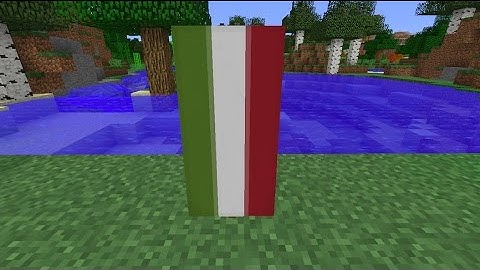 How to make the National Flag of Hungary [HUN]//Minecraft