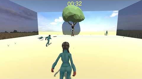 Simple squid game using unity