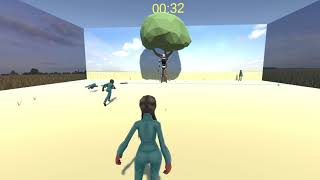 Simple squid game using unity