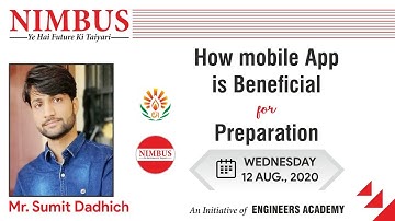 How Mobile App Is Beneficial For Preparation | Engineers Academy | NIMBUS Learning