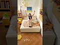 一人暮らし必見 瞬時にベッドになる収納ソファが神すぎる #インテリア #ソファベッド #home
