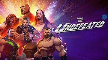 (AD): first SETTING up: - WWE undefeated: (NEW FREE MOBILE GAME TO INSTALL & PLAY) @WWE @2k