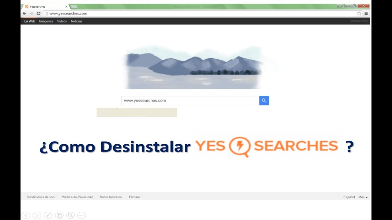 Borrar falso Browser Yes Searches sin antivirus antivirus software reviews