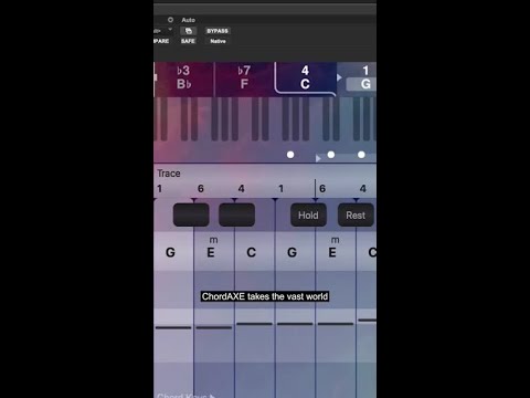 ChordAXE PT is a MIDI plugin that lets you explore new harmonic ideas by ear, feel, and instinct