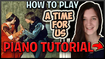 How To Play "A TIME FOR US" [Romeo & Juliet] by Nino Rota - Easy (Synthesia) [Piano Tutorial] [HD]