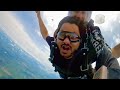 Sky diving  parachute montreal   highlight reel  karthik adepu