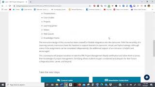PMI Project Management Ready Certification Overview