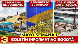 Noticias de Infraestructura de la Actualidad de Bogotá | 1° Semana Mayo