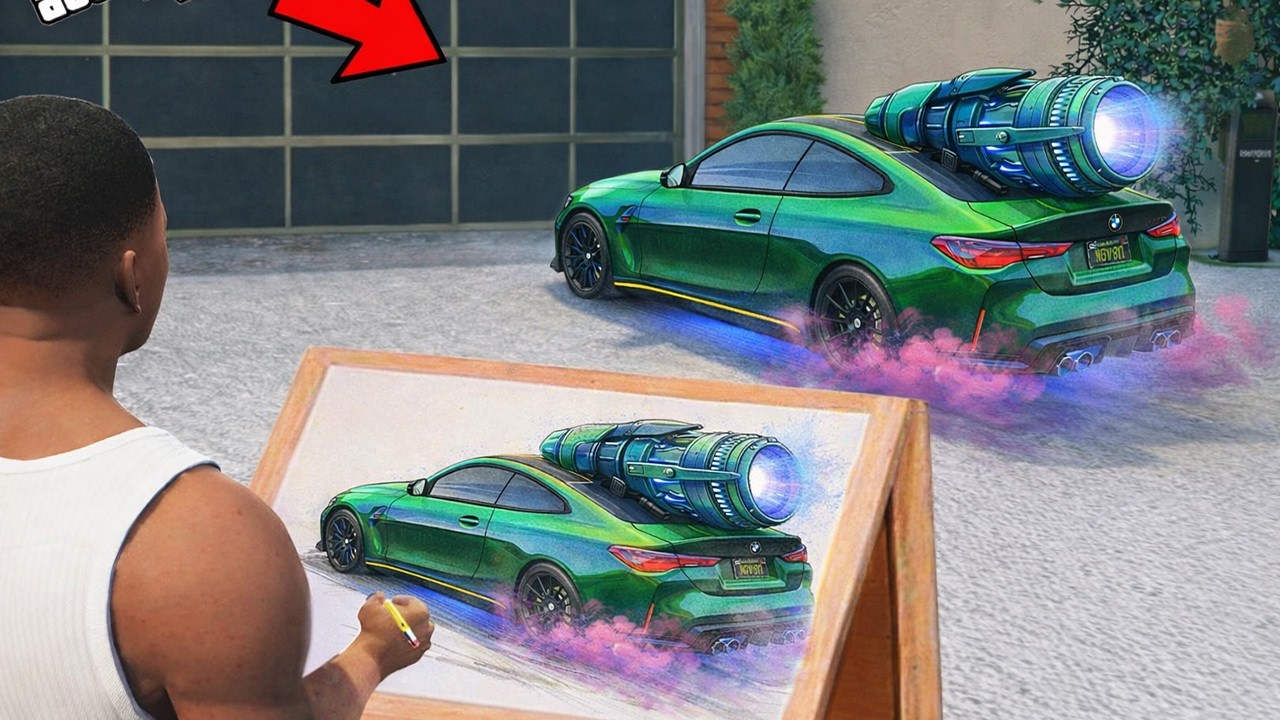 GTA 5 - Best Super Car Customization and Modification | B M W M4