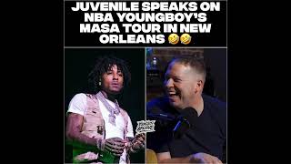 Juvenile speaks on NBA YoungBoy’s MASA Tour in New Orleans 🤣🤣!