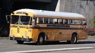 1980 Crown School Bus  Detroit Diesel 6L71 two stroke diesel