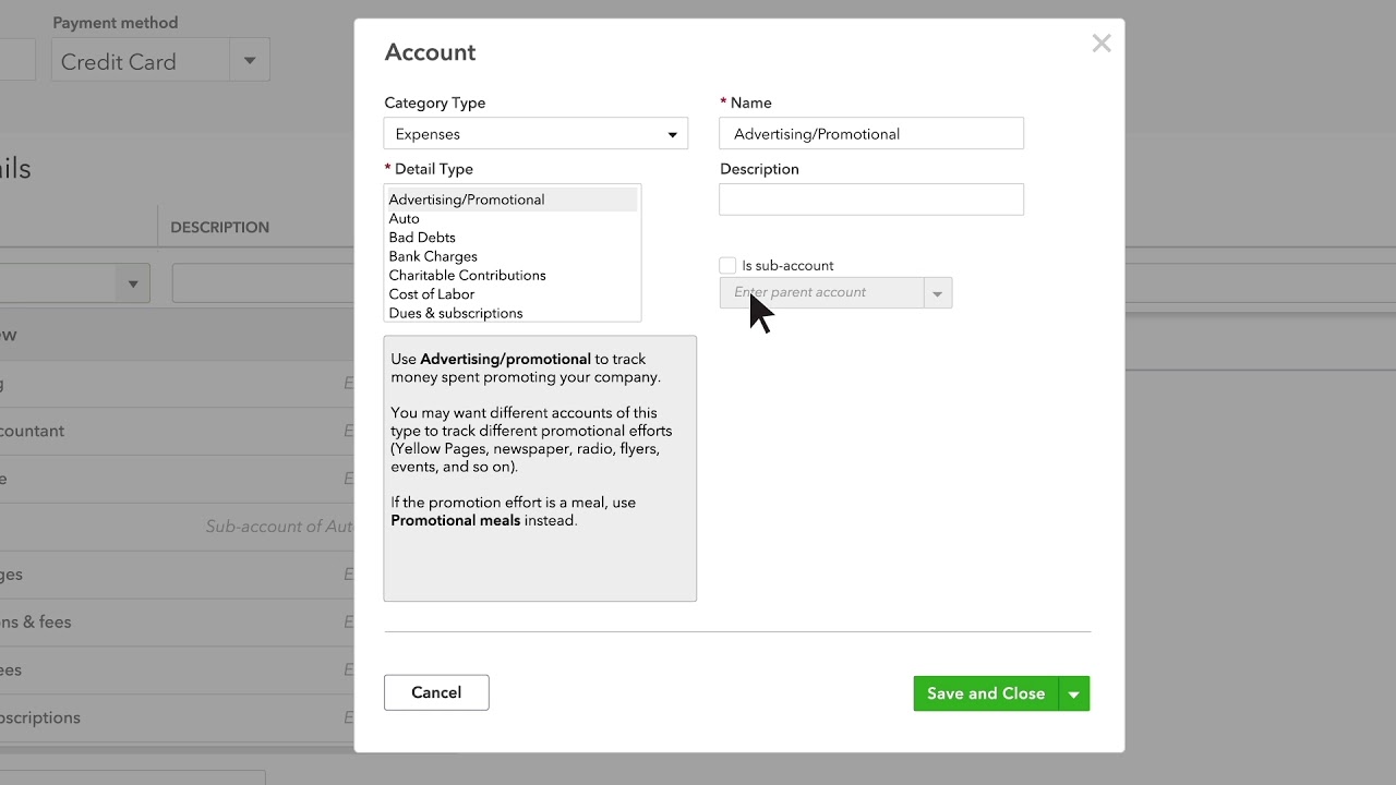 Income Summary Chart Of Accounts