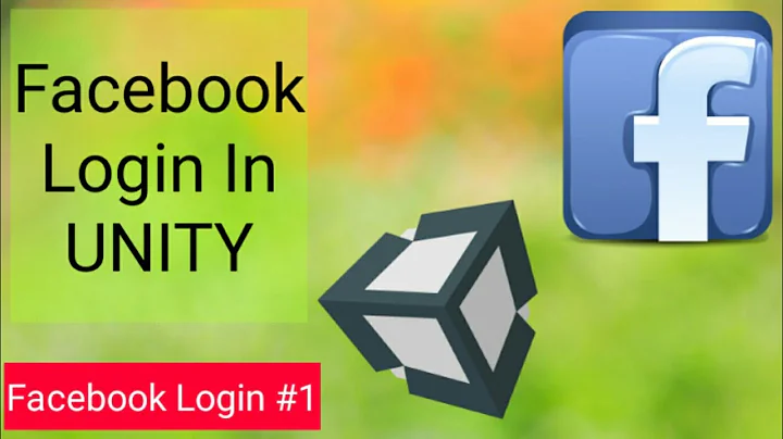 Facebook LogIn for Android , iOS , PCs in Unity #1
