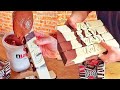 How to make giant kitkat zebra chocolate at home