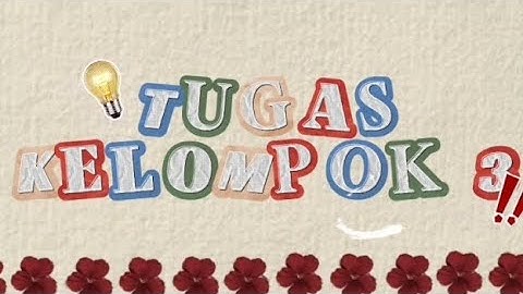 KETERTIBAN DI SEKOLAH ||With kelompok 3 