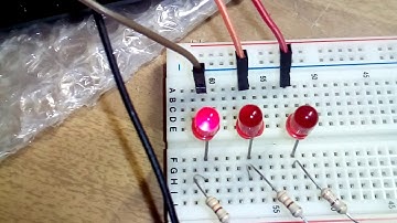 CX80s - Homebrew 8 bit computer - GPIO test