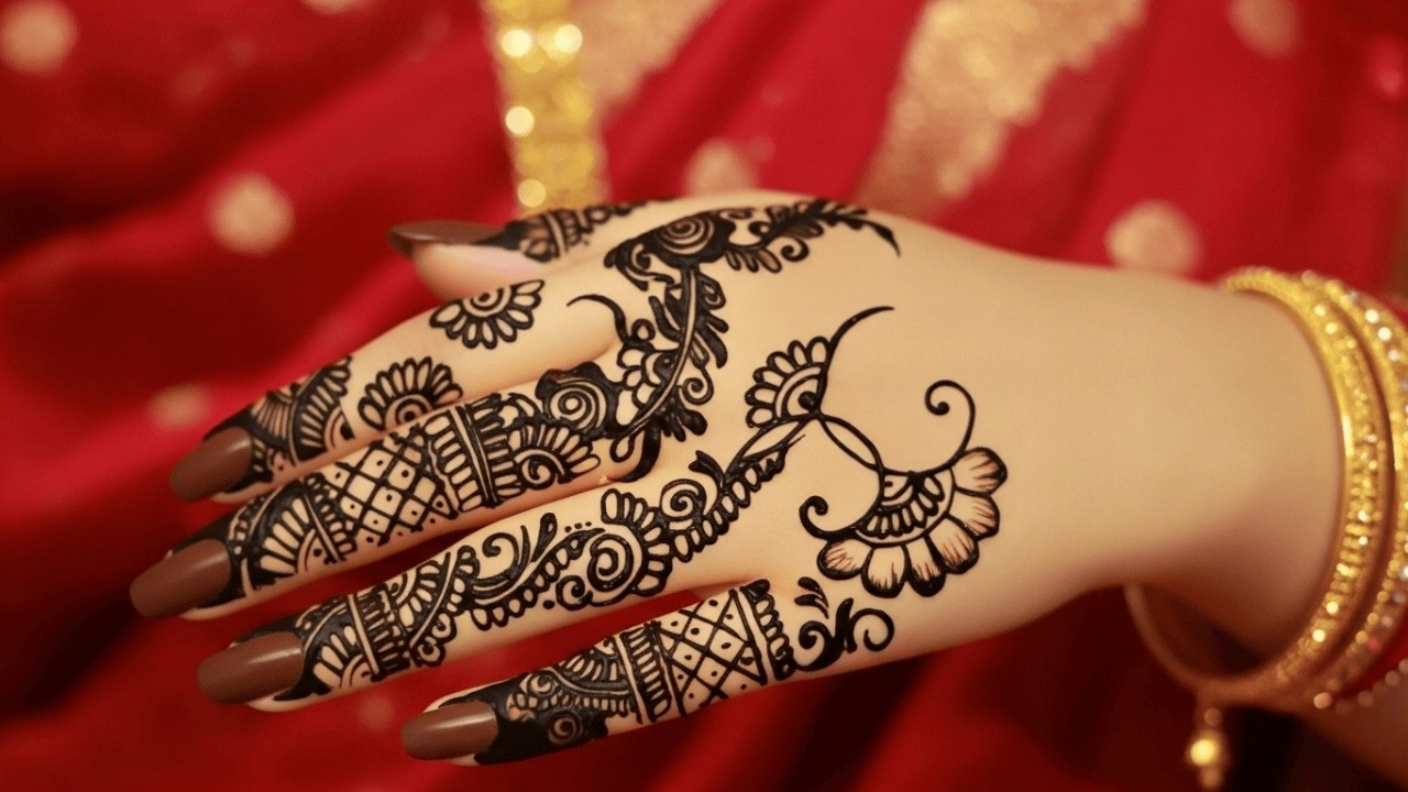 Bridal Back Hand Mehndi Design 🌿| Beautiful Arabic Mehndi Design ✨| Latest Mehndi Design 2026 💖