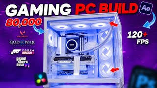 ⚡This ₹80K Gaming PC Looks INSANE! 🤯 | 120+ FPS Gaming Beast🔥