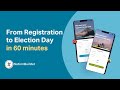 Campaign 101: From registration to Election Day in 60 minutes