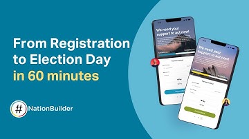 Campaign 101: From registration to Election Day in 60 minutes