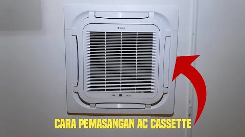 Pemasangan Indoor Dan Outdoor AC Type Cassette 5pk