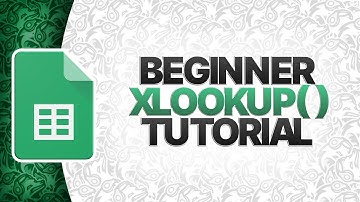 Beginner XLOOKUP Tutorial In Google Sheets