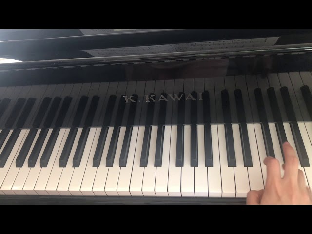 ピアノひけるよ！シニア1おおスザンヌ（1）両手・右手・左手 - YouTube
