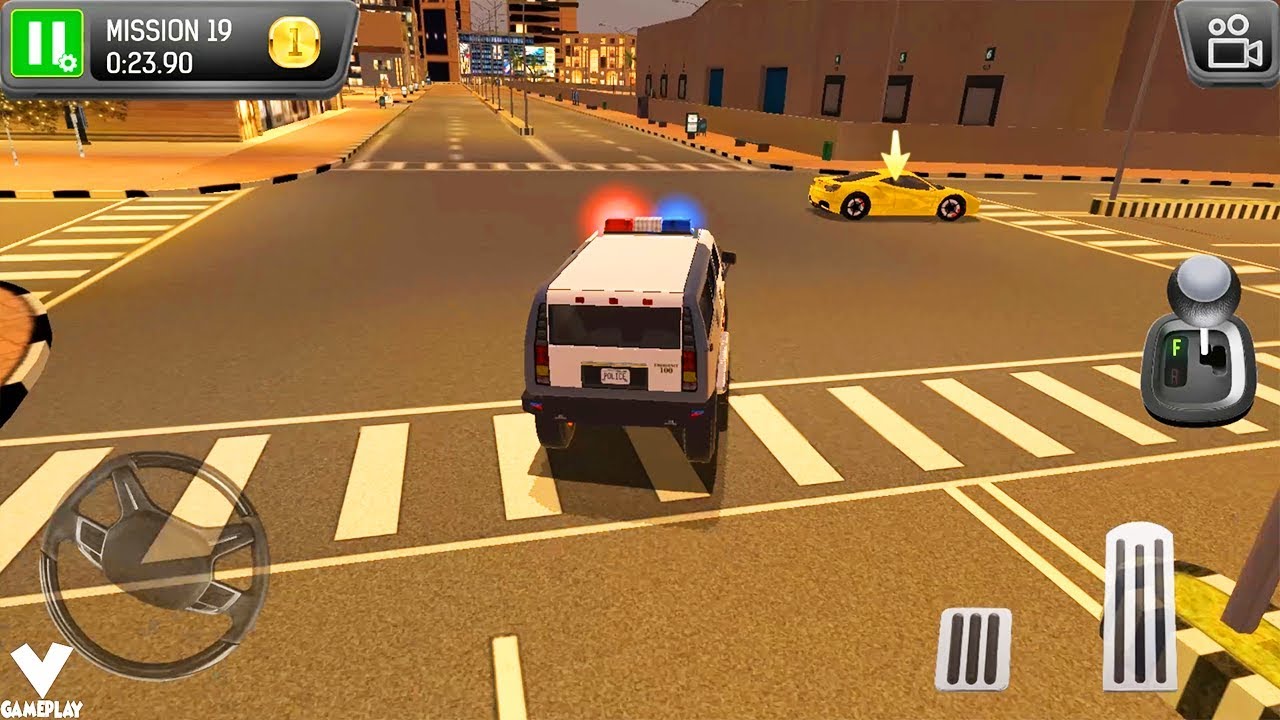 Emergency Driver Sim: City Hero 4X4 Police Car Chase Sport Car Funny Android HD