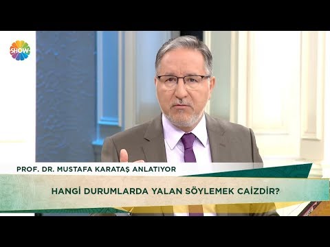 Hangi durumlarda yalan söylemek caizdir?