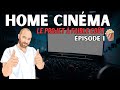 Jinstalle un home cinma dans mon salon vidoprojecteur wewatch v10 pro