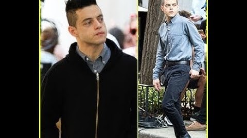 Rami Malek Continues Filming 