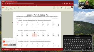 Noteflight: Harmonic Dictation (Chord Recognition) (Chapter #17: Dictation #1)
