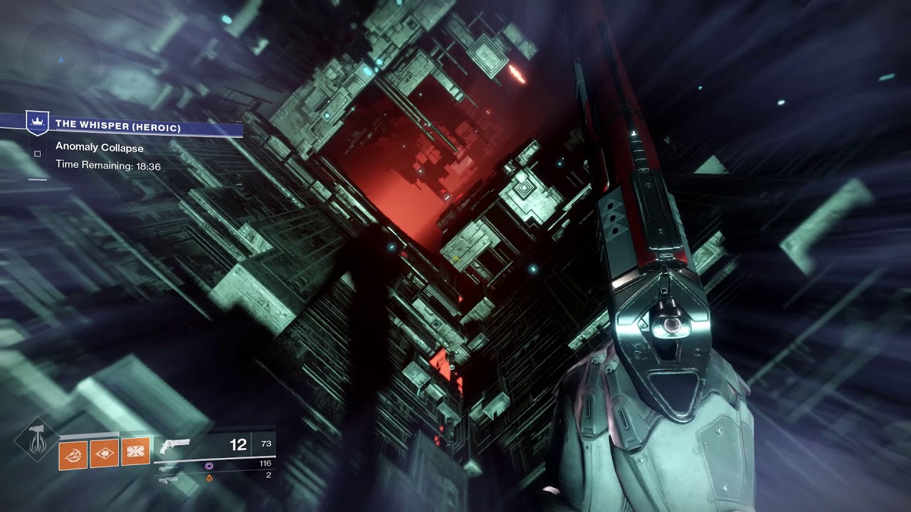 Destiny 2 - Whisper of The Worm quest jumping section speed run with Lion Rampants