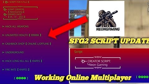 Sfg2 Script Online Gameplay Work All