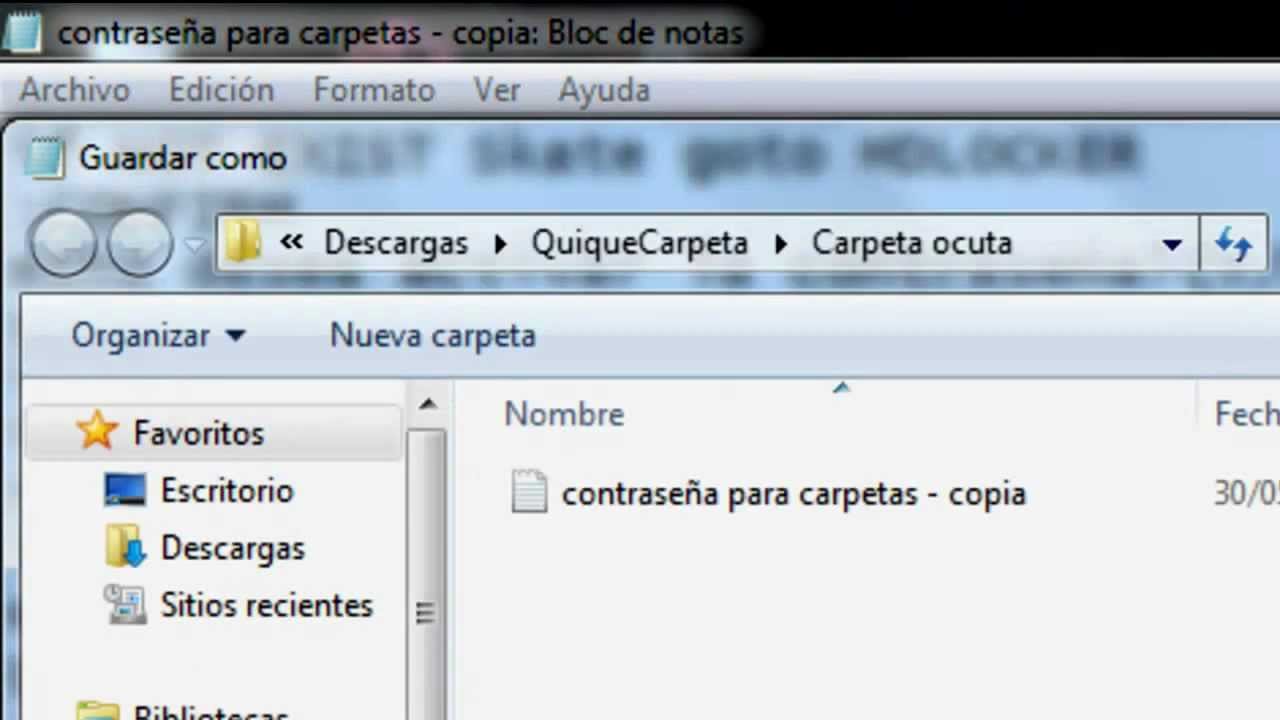 Como Poner Contraseña A Una Carpeta De Excel